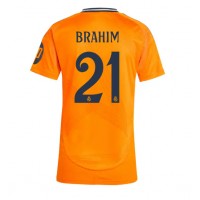 Maglia Calcio Real Madrid Brahim Diaz #21 Seconda Divisa Donna 2024-25 Manica Corta